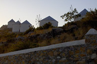 leros greece - windmills