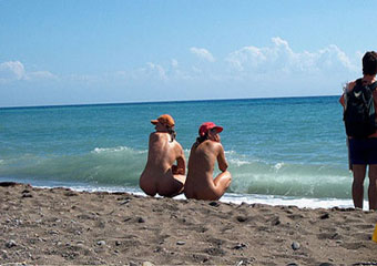 lesvos island - eressos beach