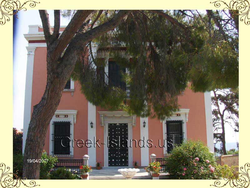 lesvos traditional mansions