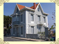 greek islands - lesvos houses