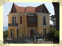 greek islands - lesvos mansions