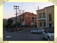 greek islands - lesvos small towers