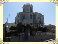 greek islands - lesvos towers