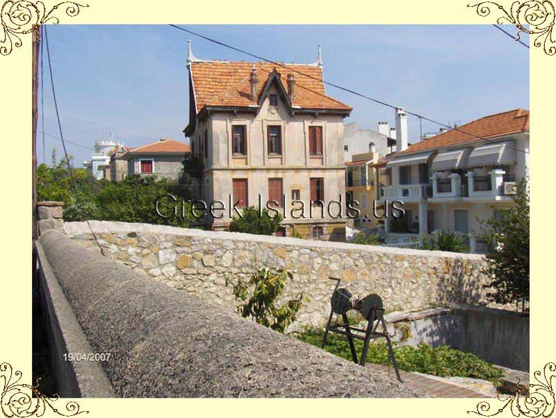 lesvos traditional houses