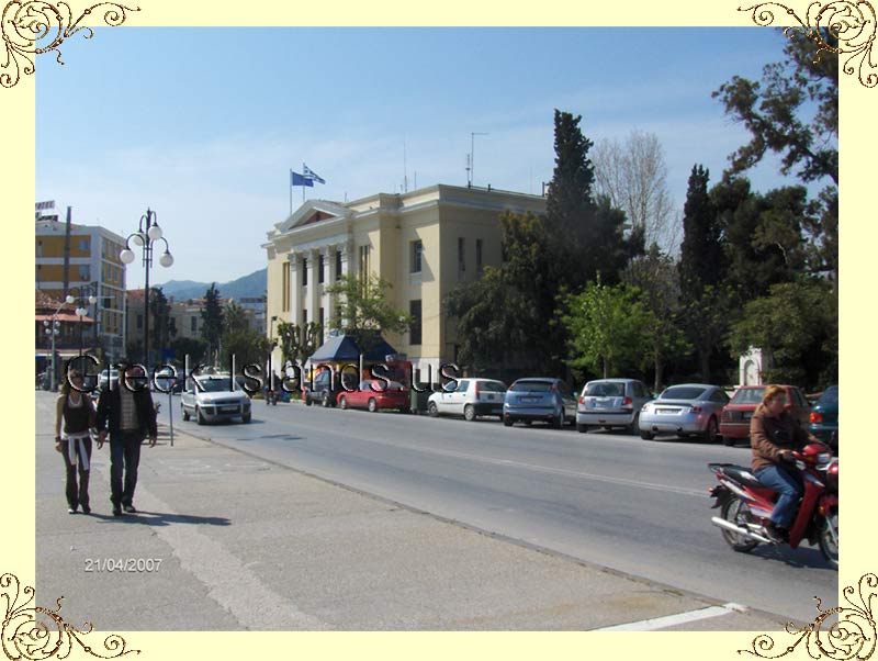 mytilini lesvos traditional building