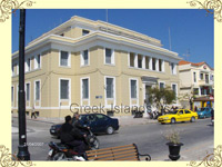 greek islands - traditional lesbian house