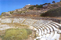milos greece - ancient theater