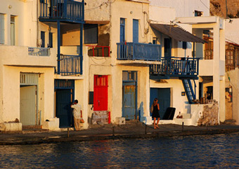 milos island - fish village