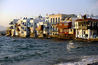 mykonos greece - little venice mykonos