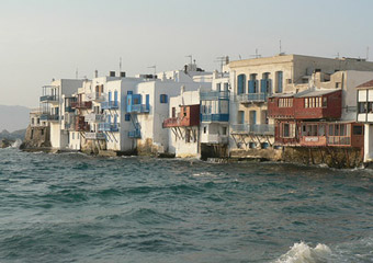 mykonos site seeing - little venice