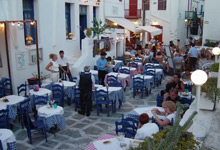 mykonos - restaurant