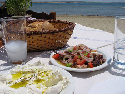 naxos - greek food