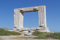 naxos greece - temple of apollo