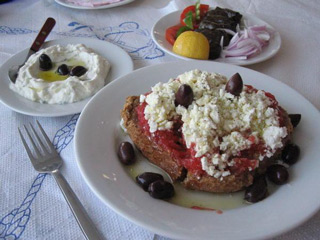 nisyros - greek food