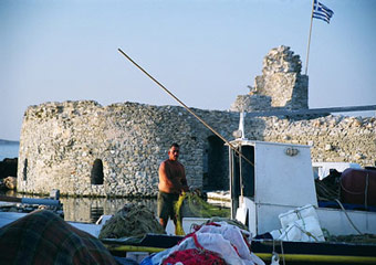 paros - Venetian castle