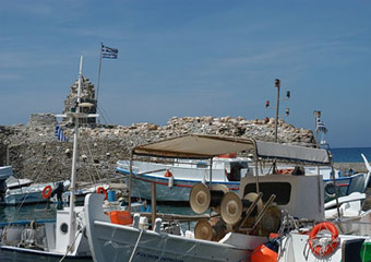 paros - Venetian castle