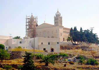 paros island - agia triada church