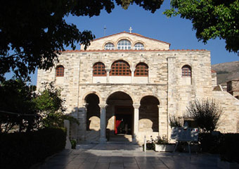 paros greece - ekatontapyliani church