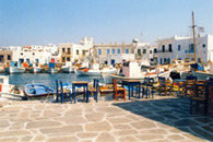 paros island - naoussa town