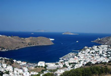 island of patmos - patmos port