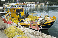 paxi - lakka fishing boat