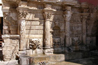 island of crete - rethymno fountain