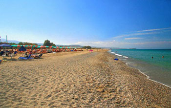 crete rethymno - beach