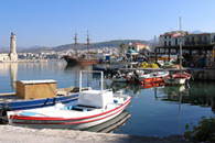 crete - rethymno port