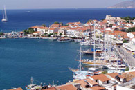 samos greece - port