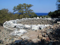 samothraki - Samothraki Arsinoe rotunda