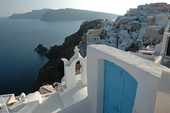 santorini island - caldera view