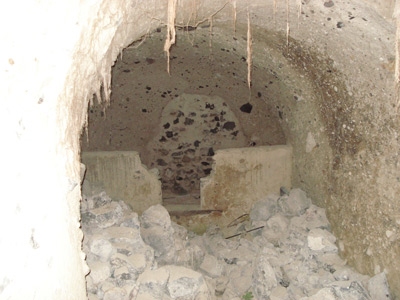 santorini cave houses before