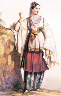 santorini traditional costumes