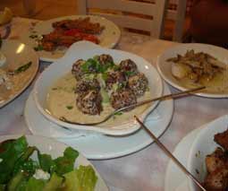 greek ouzo meatballs