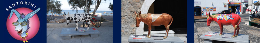 santorini - santorini donkeys exhibition