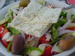 sifnos - greek salad