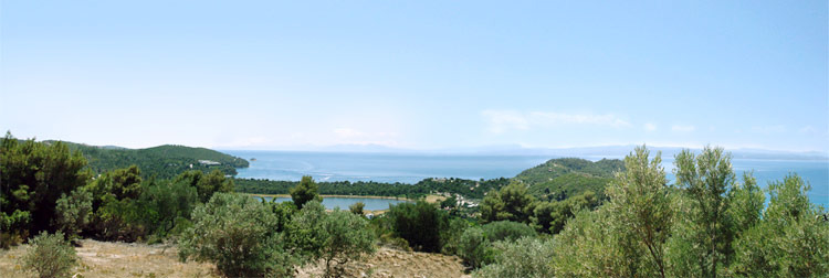 Villa outside view