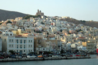 syros greece - syros town