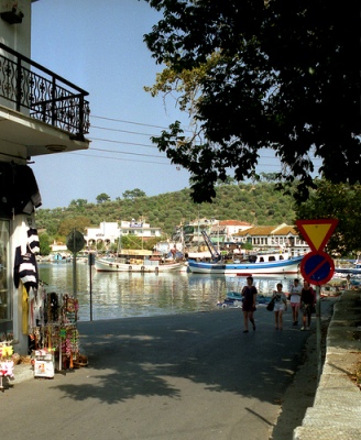 greek island thassos - thassos town