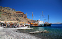 thirasia greece - thirasia small port 