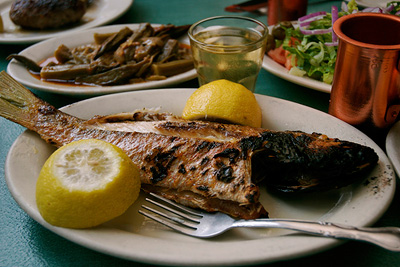 tilos greece - tilos food