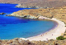 tinos island - apigania beach