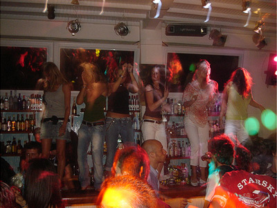 tinos greece - nightlife