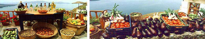 santorini products - local products