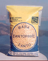 santorini products - famous santorini fava